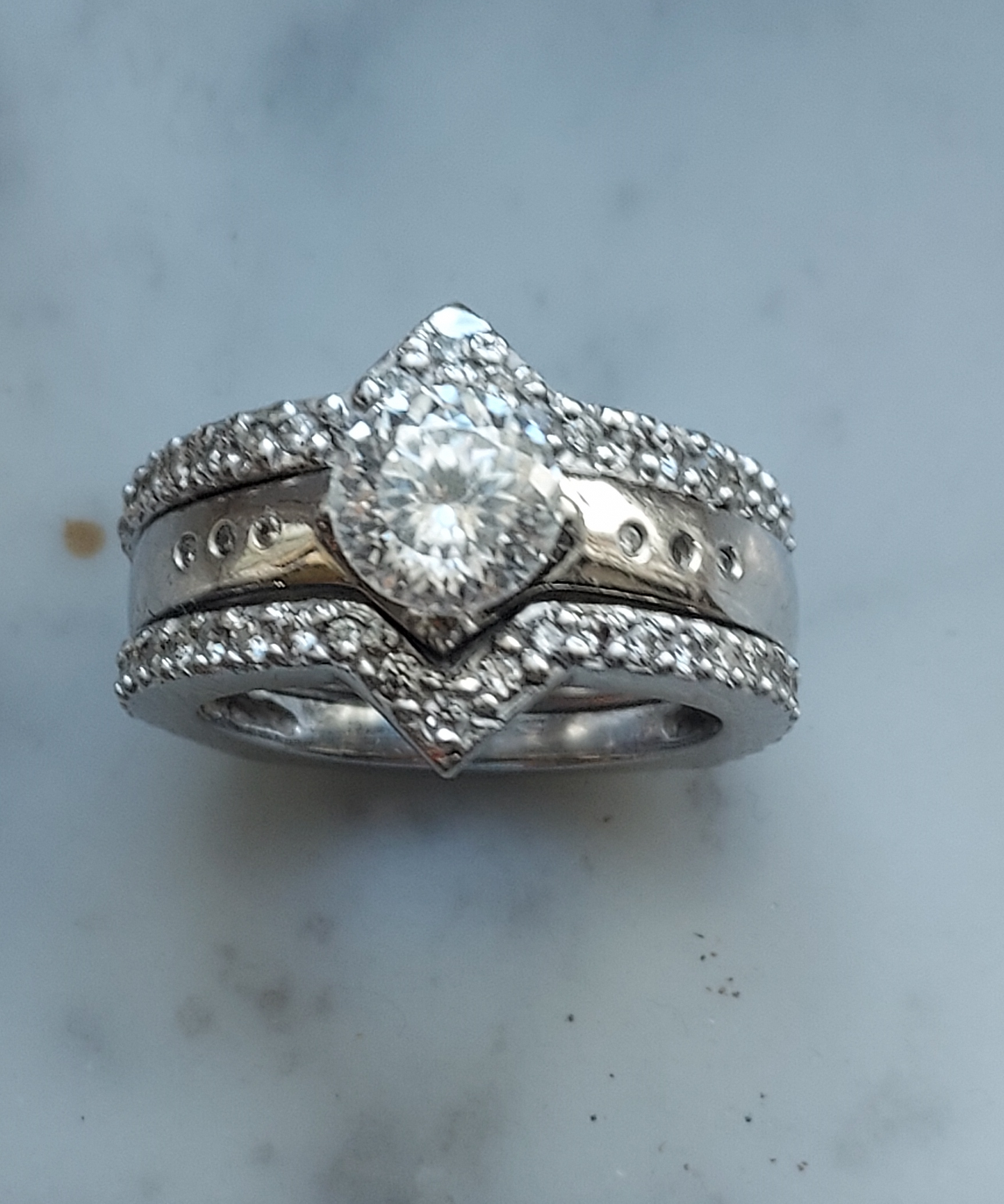 Custom engagement ring