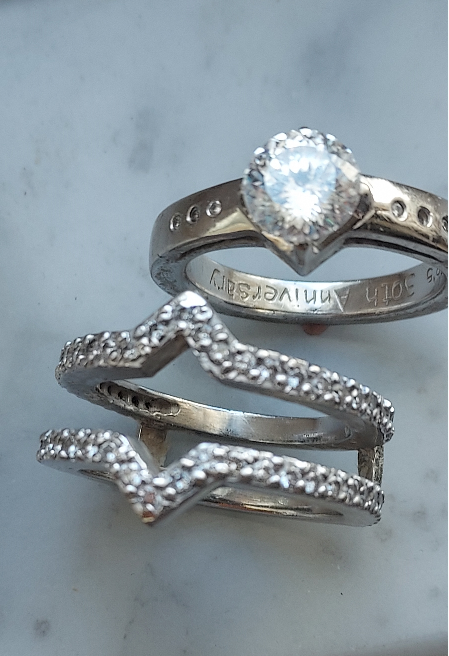 Custom engagement ring