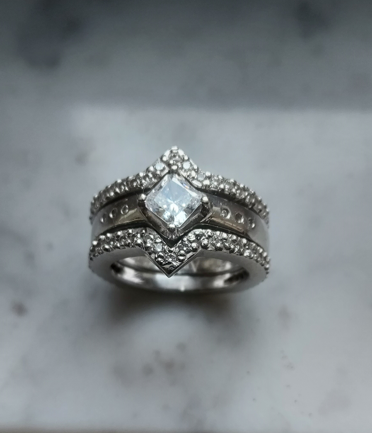 Custom engagement ring