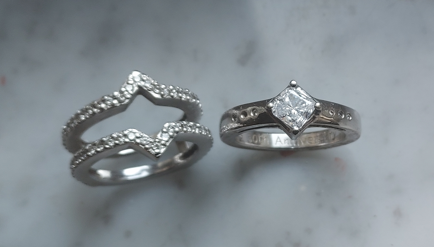 Custom engagement ring