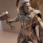 Thor silver figure desk set