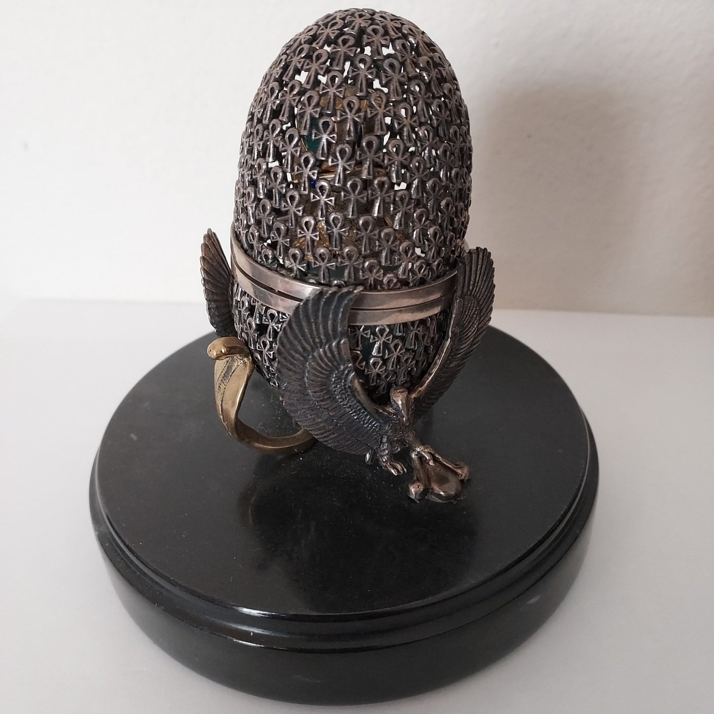 Egyptian egg inkwell