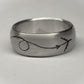 Sterling Silver - Love to travel ring